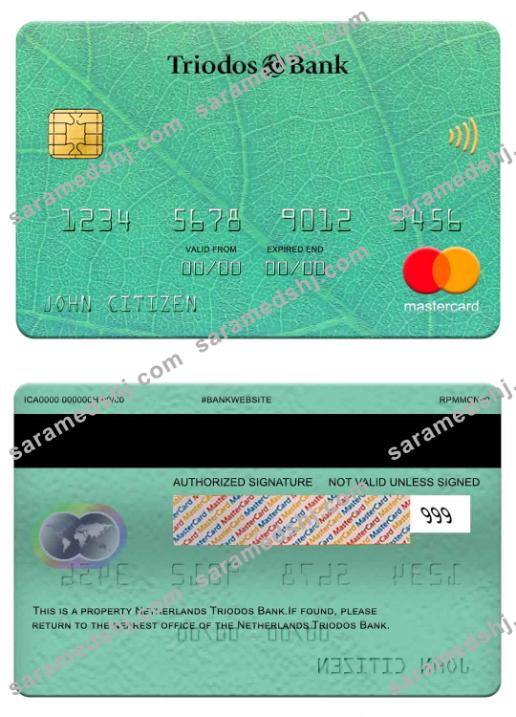 Netherlands Triodos Bank mastercard